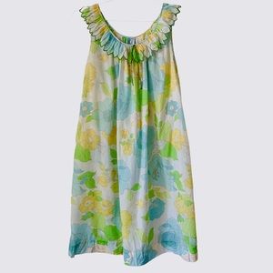 VINTAGE KOMAR WATER COLOR NIGHTGOWN